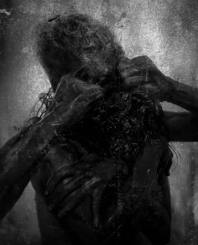 Cyanotype and ceramics by Ochie Winaga