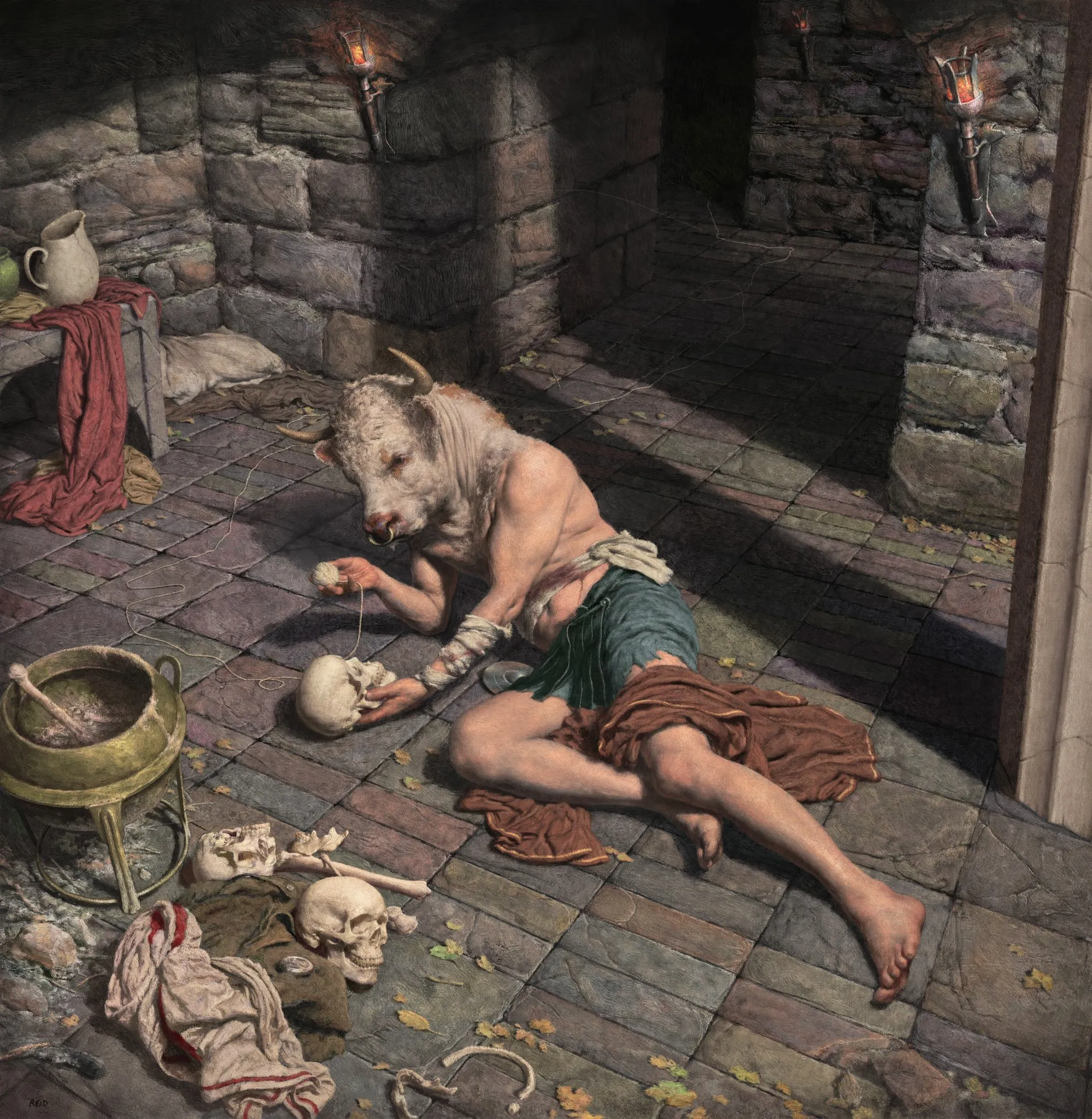 Mythological painting by Paul Reid